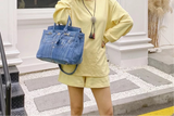 Something Like Ah Birkin X Denim Bag