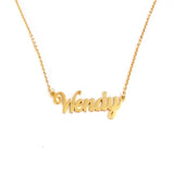 Plain Jane Name Chain